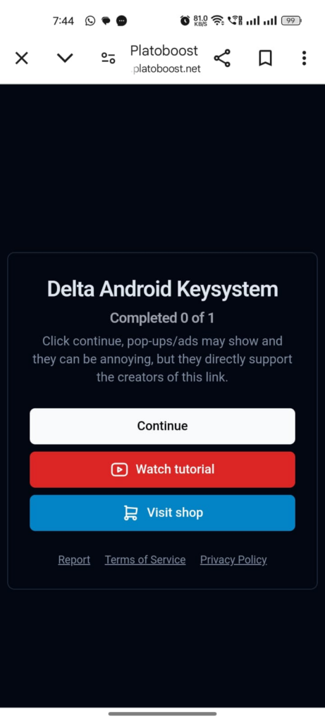 Delta Executor Key
