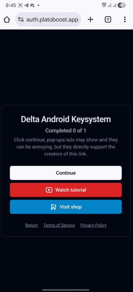 How to Get Delta Executor Key From Loot Link (November 2025) 1 Delta Lootlink Key Error